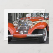 WA、シアトル、クラシックドイツの自動車。2 ポストカード (正面/裏面)