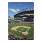 WA、シアトル、サフェコフィールド、マリナーズ野球 ミニクリップボード (裏面)