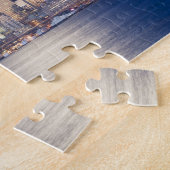 WA、シアトル、シアトル、スカイライン、エリオットベイ、2 ジグソーパズル (側面)