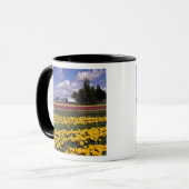 WA、スカギットバレー、スカギットバレーチューリップ マグカップ (正面左)