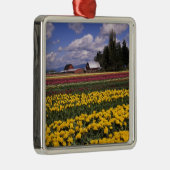 WA、スカギットバレー、スカギットバレーチューリップ メタルオーナメント (右)