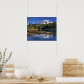 WA、レイニエ山国立公園、レイニエ山 ポスター (キッチン)