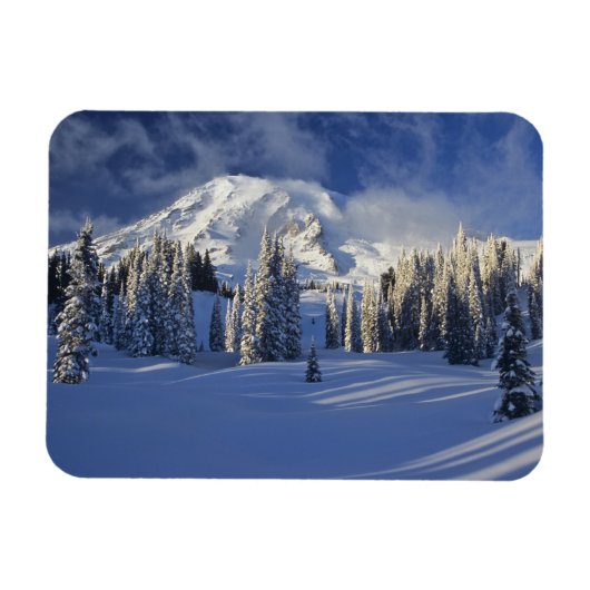 WA、レイニエ山NP、レイニエ山とパラダイス マグネット (横)