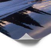 WA、レイニエ山NP、レイニエ山と雲 ポスター (角)