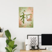 Wa: Elegant Calligraphy "Harmony" Art260010100 ポスター (ホームオフィス)
