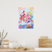 Wa: Elegant Calligraphy "Harmony" Art26001012 ポスター (キッチン)