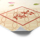 Wa: Elegant Calligraphy "Harmony" Art26010015 ポスター (角)