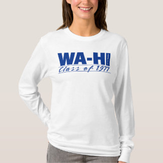 Wa-Hi 1977年卒クラス Women's Long Sleeve T-Shirt Tシャツ