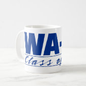 Wa-Hi 1977年卒業記念マグカップ コーヒーマグカップ (正面左)