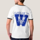 Wa-Hi 1977年卒業記念ラグランTシャツ Tシャツ (裏面フル)