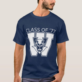 Wa-Hi 1977年卒業記念Tシャツ Tシャツ