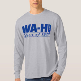 Wa-Hi 1977年卒業 長袖Tシャツ Tシャツ