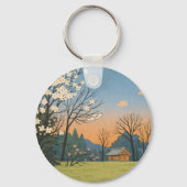Wa – Japanese Landscapes – Quiet Countryside キーホルダー (正面)