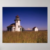WA, Maury Island, Point Robinson Lighthouse, ポスター (正面)