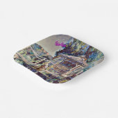 Wa-Wo Wave NFTコレクション飛んでいるガゼボ12 ペーパープレート (傾斜あり)