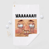 WAAAAA!!!泣き叫びタオル ゴルフタオル (インサイチュ)