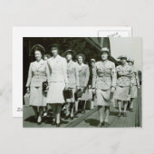 WAAF新入隊1942年 ポストカード (正面/裏面)