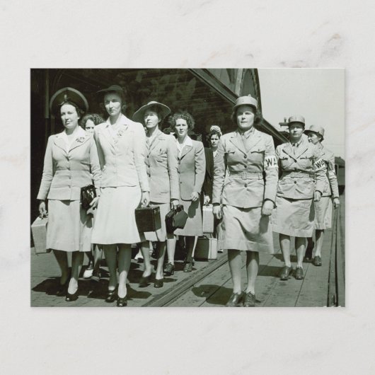 WAAF新入隊1942年 ポストカード (正面)