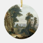 Wabashの新しい調和は、容積2 oからの2つをめっきします セラミックオーナメント (正面)