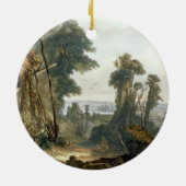 Wabashの新しい調和は、容積2 oからの2つをめっきします セラミックオーナメント (裏面)