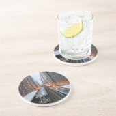 Wabash上の都心のシカゴの高い柵 コースター (側面)