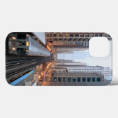 Wabash上の都心のシカゴの高い柵 Case-Mate iPhoneケース (裏面 (横))