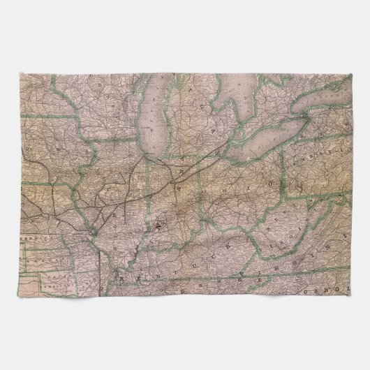 Wabash素晴らしいシステム キッチンタオル (横)