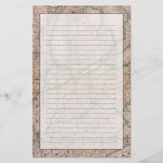 Wabash素晴らしいシステム 便箋 (正面)