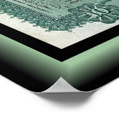 Wabash鉄道会社株式証書1912 ポスター (角)