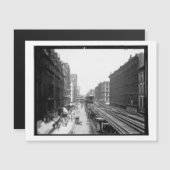 Wabash Ave., N. from Adams St., Chicagoヴィンテージ (正面/裏面)