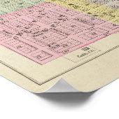 Wabaunsee、Newbury、Alma、Bismark、Kansas ポスター (角)