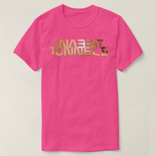 Wabbitトンネル Tシャツ (デザイン正面)