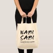 Wabiのsabi トートバッグ (正面(商品))