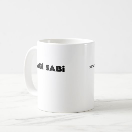 WABi SABi コーヒーマグカップ (正面左)