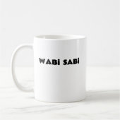 WABi SABi コーヒーマグカップ (左)