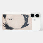 Wabi Sabi Grumpy Frog by Hoji Japanese Sumi-e Ca Case-Mate iPhoneケース (裏面 (横))