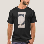 Wabi Sabi Grumpy Frog by Hoji Japanese Sumi-e Tシ Tシャツ (正面)
