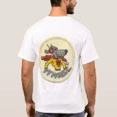 WABXデトロイトの石のラジオ Tシャツ (裏面)