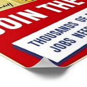 WACに参加する ポスター (角)