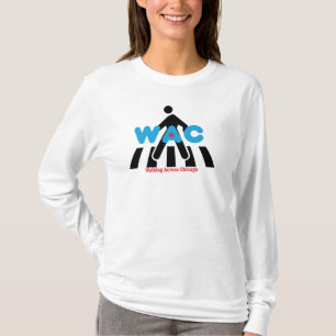 WACクロスウォーク長袖T型 Tシャツ