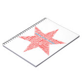 WACシカゴスターノートブック ノートブック (左側)