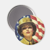 WAC募集ポスター マグネット (正面/裏面)