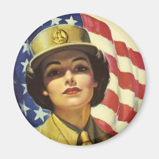 WAC募集ポスター マグネット (正面)