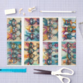 Wackadodleスクラップブック作りDIY 10x15 = 5 x 3.25 薄葉紙 (クラフト)