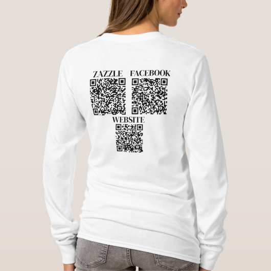 Wackadoodle Ostrich Personalized Back  Tシャツ (裏面)