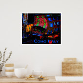 Wacky旅行ポスター – コモイタリア ポスター (キッチン)