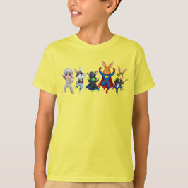 Wacky Rabbits Cartoon Bling Tシャツ