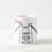 Wacoの吊り橋のマグ コーヒーマグカップ (中央)