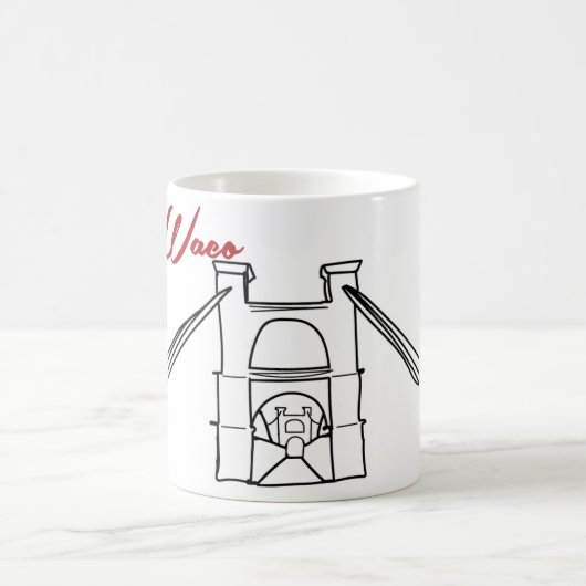 Wacoの吊り橋のマグ コーヒーマグカップ (中央)