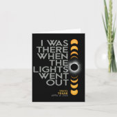 Waco 2024 太陽の Eclipse 2024 040824 Eclipse カード (正面)